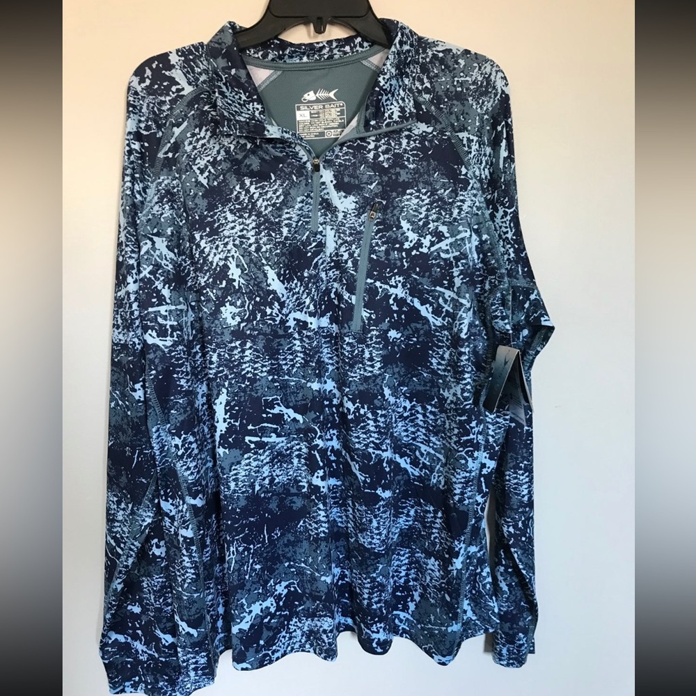Silver bait outdoors men’s fishing shirt